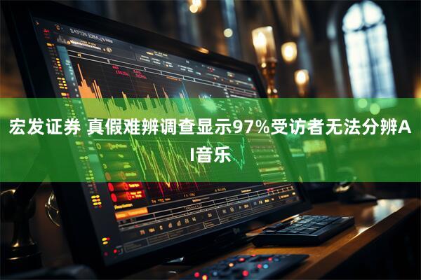 宏发证券 真假难辨　调查显示97%受访者无法分辨AI音乐