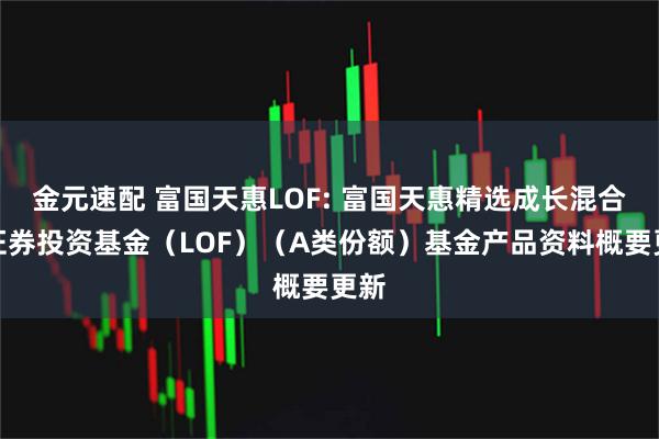 金元速配 富国天惠LOF: 富国天惠精选成长混合型证券投资基金（LOF）（A类份额）基金产品资料概要更新