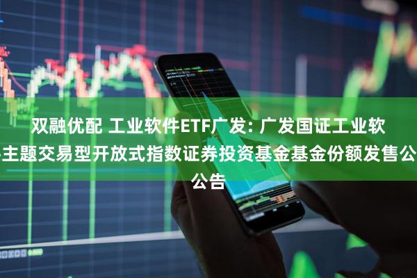 双融优配 工业软件ETF广发: 广发国证工业软件主题交易型开放式指数证券投资基金基金份额发售公告